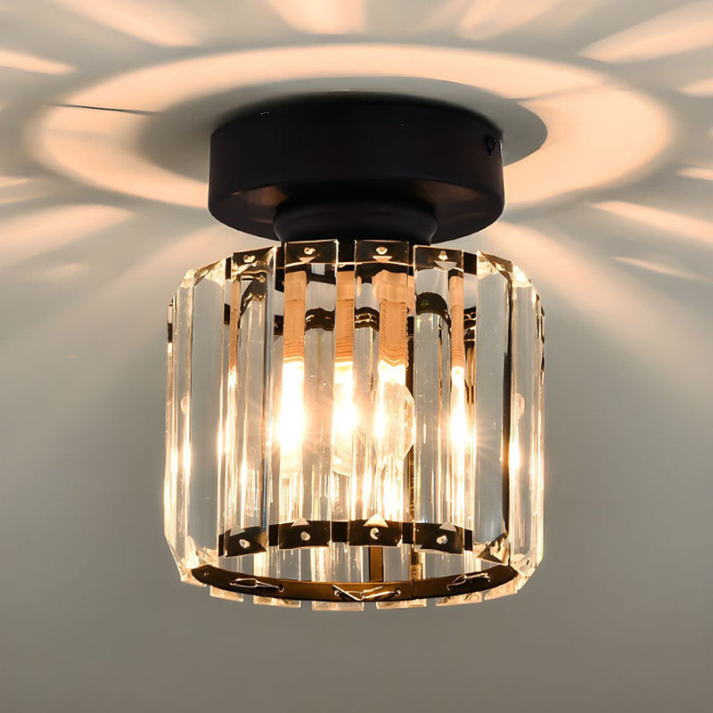 Modern Crystal Ceiling Lamp - CrystalGlow