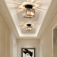 Modern Crystal Ceiling Lamp - CrystalGlow