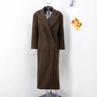 Comfortable Long Women's Coat - Sophie