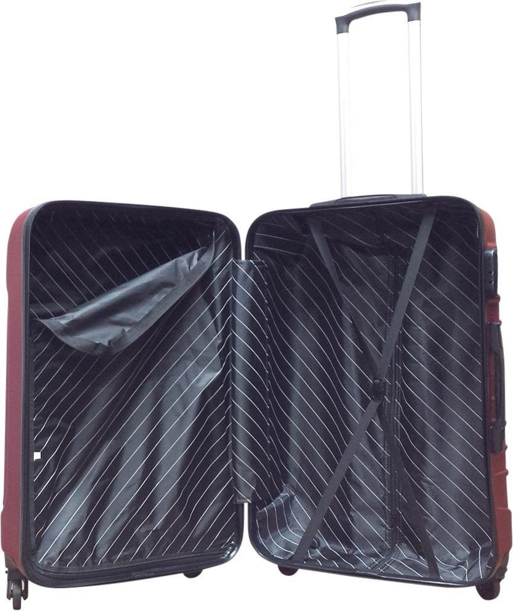 2-Delige Donkerblauwe Hardcase Kofferset – Monaco