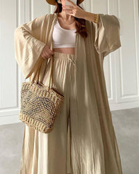 Casual two-piece set for women with jacket and pants - Thalia