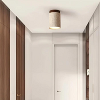 Trendy Round Japanese Style Ceiling Lamp - ZenLight