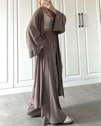 Casual two-piece set for women with jacket and pants - Thalia