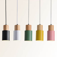 Minimalist LED Cylinder Pendant Lamp - NordicGlow