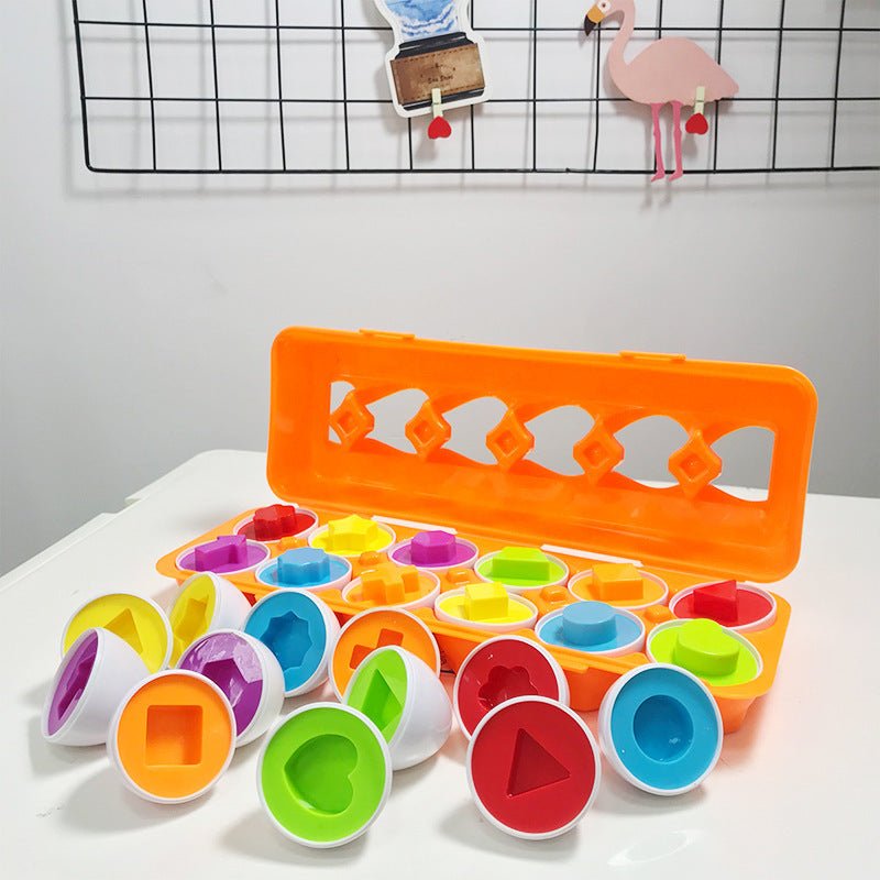 Colorful and Educational Egg Set - ColorMatch