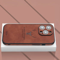 Luxury Deer Leather iPhone Case – Veltro