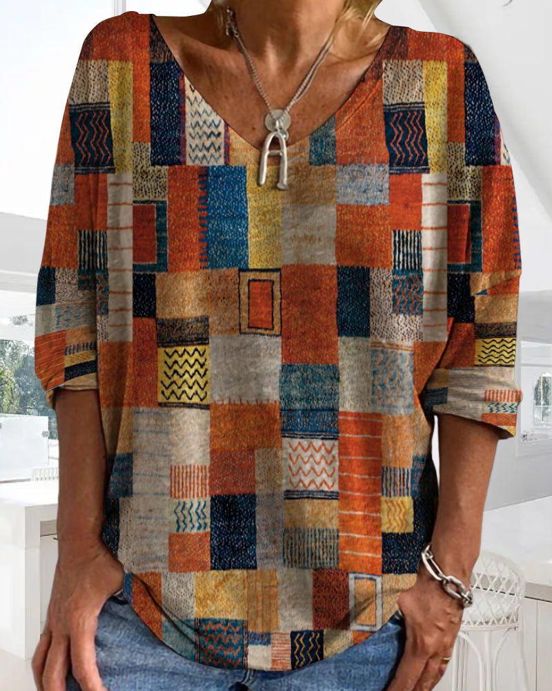 Draped Cotton Women's Top – Amira