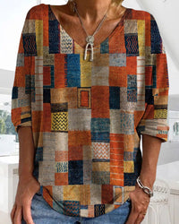 Draped Cotton Women's Top – Amira