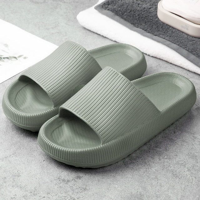 Comfortable Cushioned Slippers - Nora