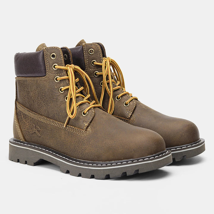 Sammy Jackson™ Leather Winter Shoes | True winter warmers