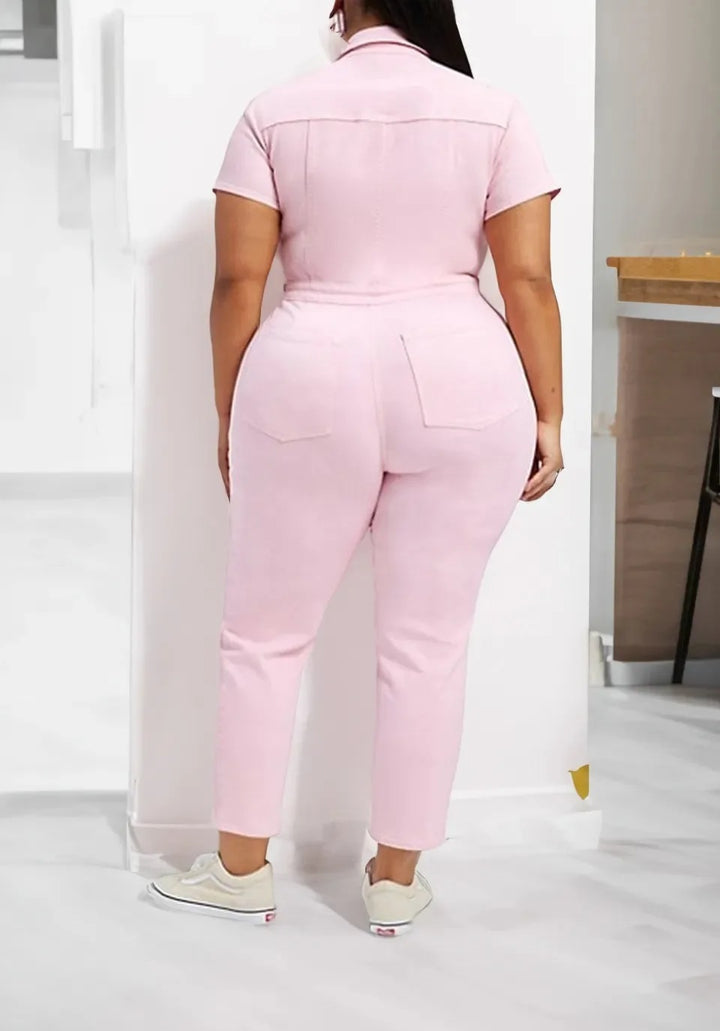 Sammy Jackson™ Isa Plus Size Jumpsuit | Stylish & Casual