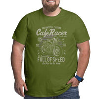 Sammy Jackson™ Full Throttle Motorshirt | Koszulka vintage w rozmiarze plus