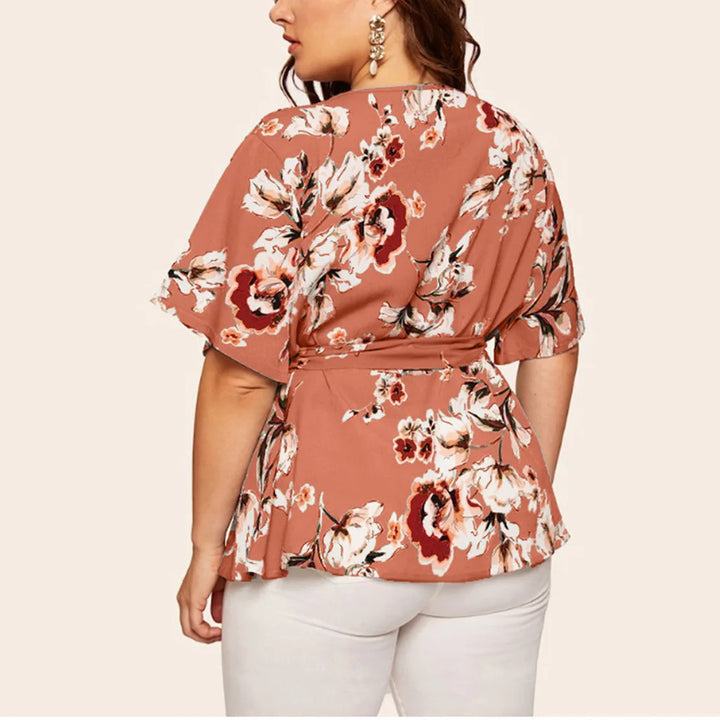 Sammy Jackson™ Fenna Plus-Size Top | Colorful & Versatile
