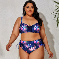 Sammy Jackson™ Adele Plus-Size Bikini | Kleurrijk & Stijlvol