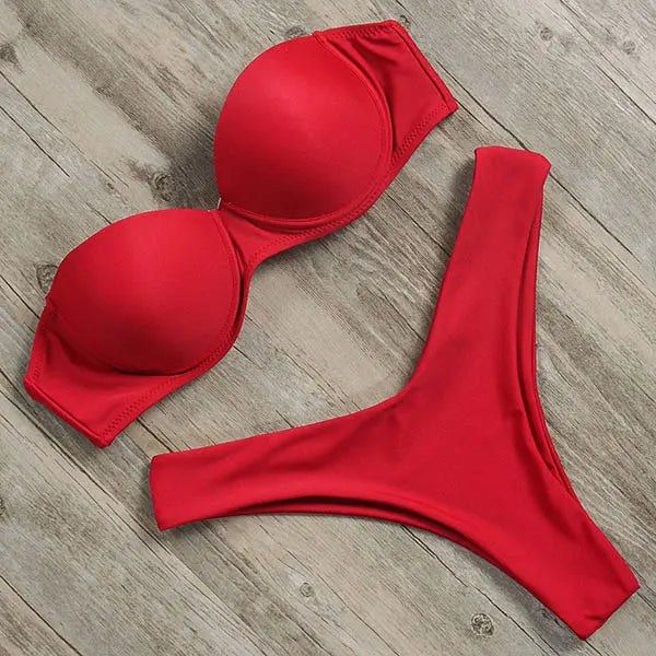 Sammy Jackson™ Lara Jungle Queen Bikini | Bez ramiączek i seksowny