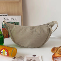 Stijlvolle Half Moon Crossbody Bag - Luna