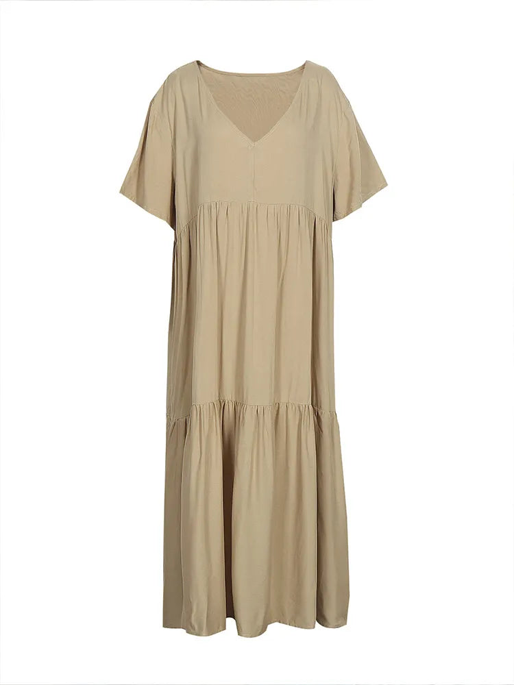 Sammy Jackson™ Elizabeth Plus-Size Summer Dress | Casual & Trendy