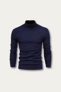 Luxury Men's Turtleneck Sweater - Adrian