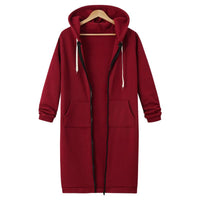 Casual Lang Damesvest - CozyZip