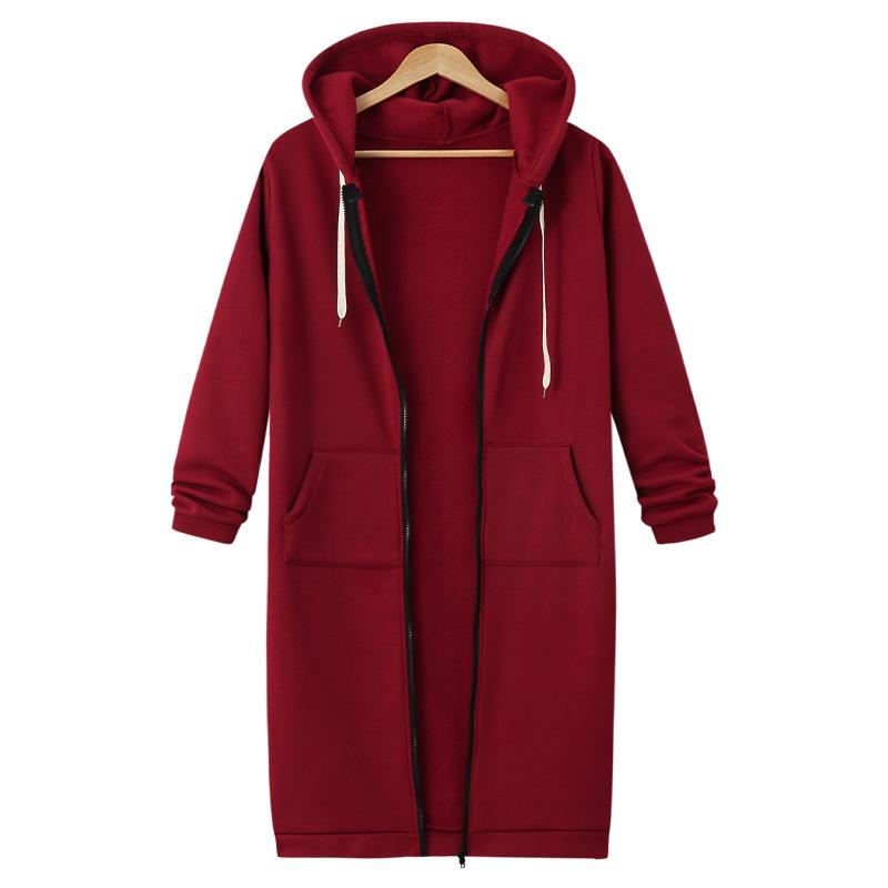 Casual Lang Damesvest - CozyZip