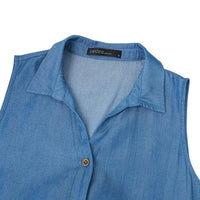 Sammy Jackson™ Melissa Plus-Size Denim Dress | Stylish & Casual