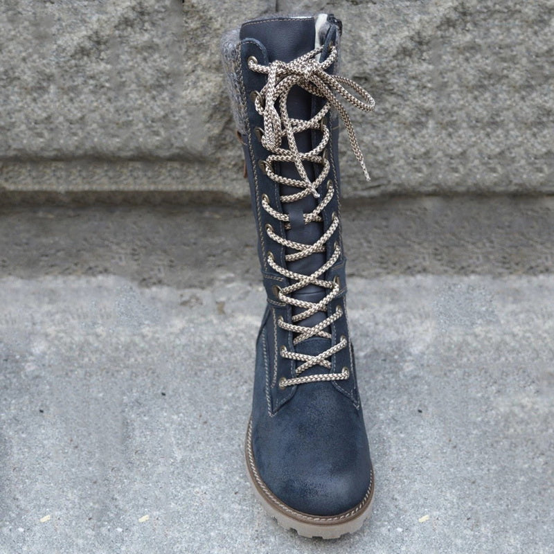 Stylish Tall Women's Winter Boots - Nora