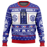 Sammy Jackson™ Tardis Sweater | The Christmas sweater for Whovians!