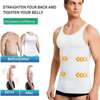 Shaping Men’s Shirt with Corrective Effect – Noah