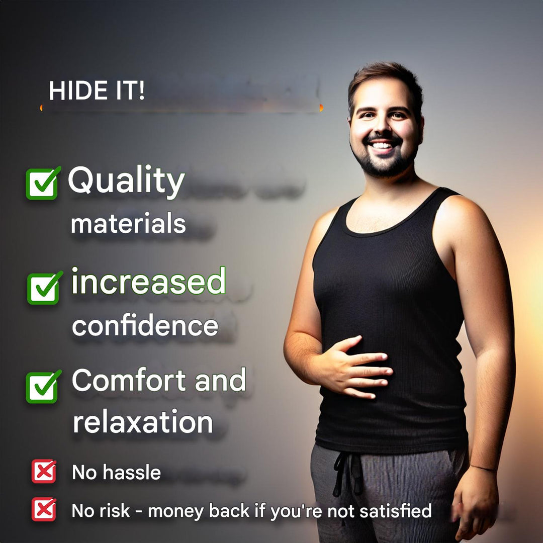 Shaping Men’s Shirt with Corrective Effect – Noah