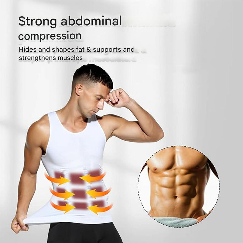 Shaping Men’s Shirt with Corrective Effect – Noah