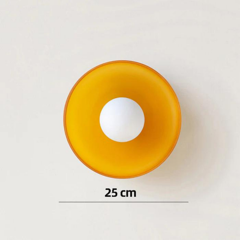 Ronde Plafondlamp met Stijlvolle Functionaliteit - LumiSphere