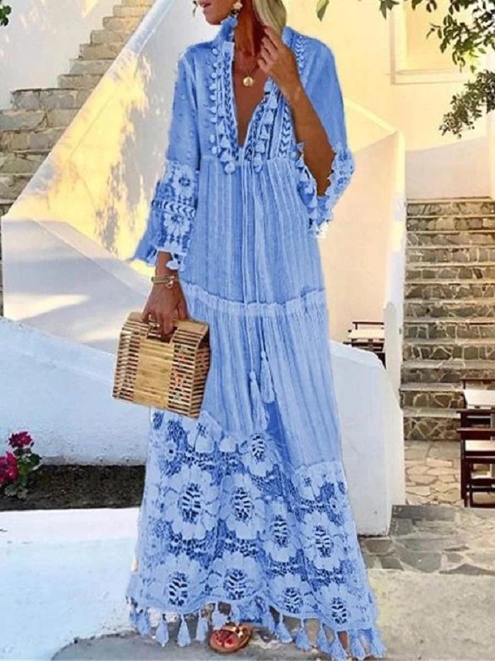 Stylish Ibiza dress for women – Elina