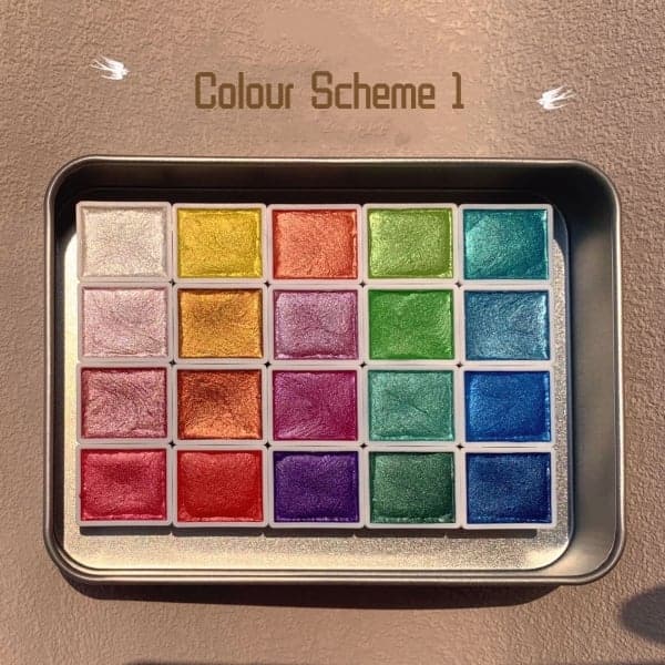 Multicolor Watercolor Paint Set - ColorCrafter