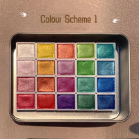 Multicolor Watercolor Paint Set - ColorCrafter