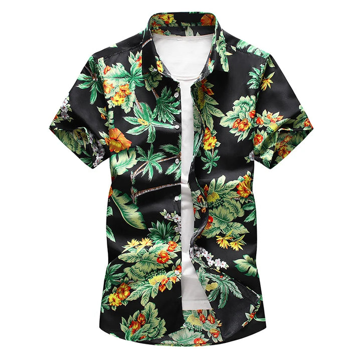 Sammy Jackson™ Derk Plus Size Shirt | Summery & Cheerful