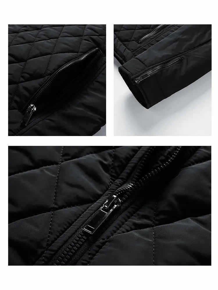 Sammy Jackson™ Jeroen Cotton Coat | Vederlichte wintermodejas
