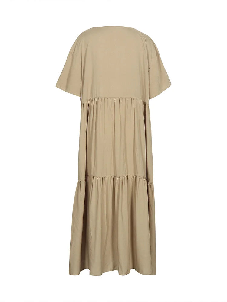Sammy Jackson™ Elizabeth Plus-Size Summer Dress | Casual & Trendy
