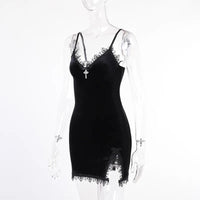 Sammy Jackson™ Julia Mini Dress | Black & Mysterious