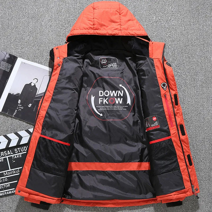 Sammy Jackson™ Thermische Ski Jas | Warme winddichte wintersportjas