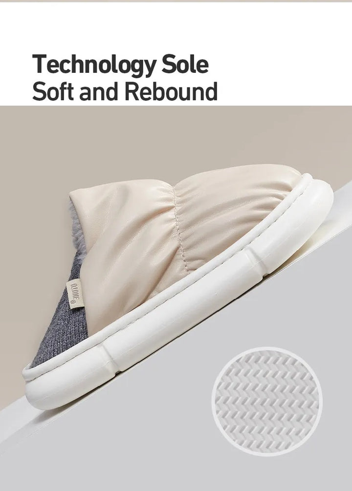 Sammy Jackson™ Slip-On Slippers | Comfortable warm slippers
