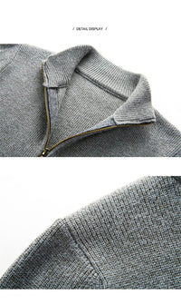 Sammy Jackson™ AutumnKnit Vest | Slimfit vest met ritssluiting
