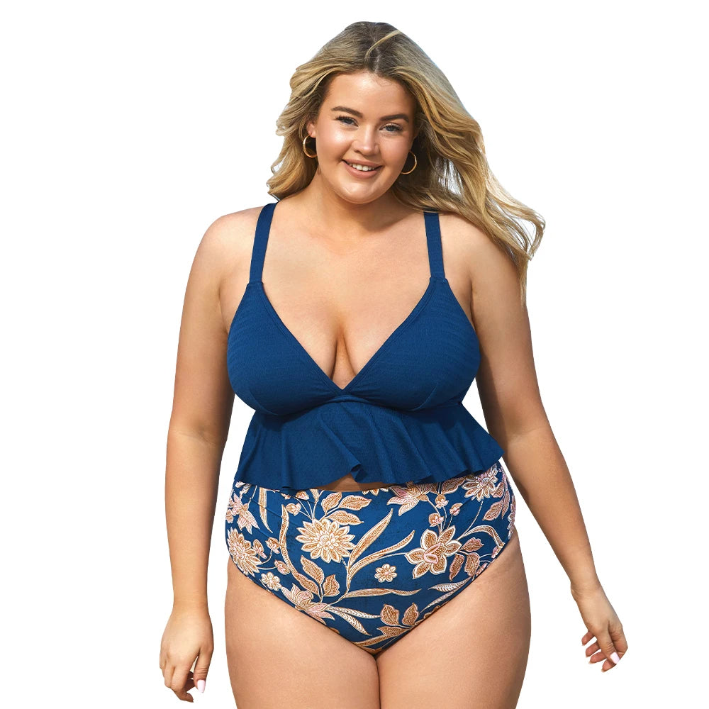Sammy Jackson™ Kate Plus-Size Bikini | Comfortabel & Flatterend