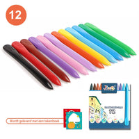 Naturalne Kolorowe Kredki Woskowe - EcoCrayons