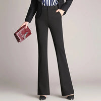Slim Flared High Waist Pants – Mila