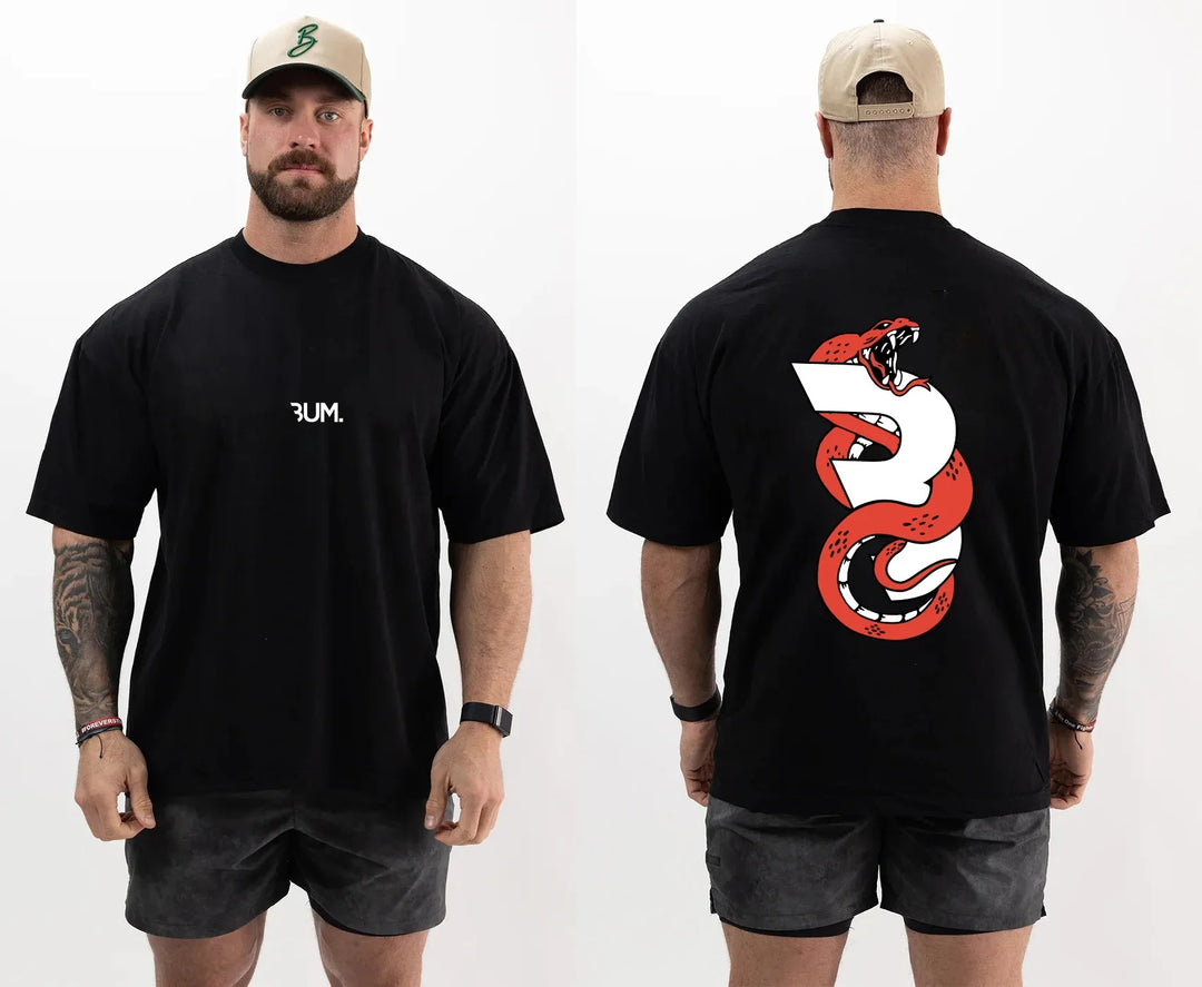 Sammy Jackson™ PlusFit Gym-T-shirt | Workout T-Shirt van katoen