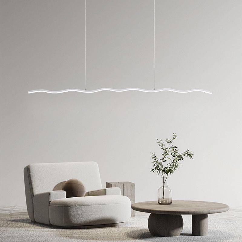LED Pendant Lamp with Trendy Wave Design - WaveGlow