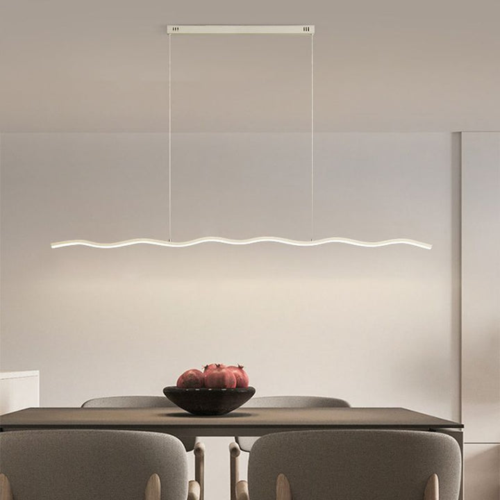 LED Pendant Lamp with Trendy Wave Design - WaveGlow
