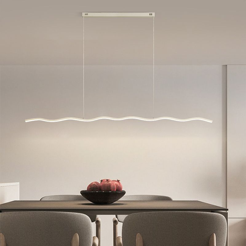 LED Pendant Lamp with Trendy Wave Design - WaveGlow