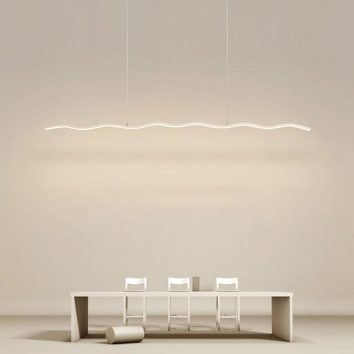 LED Pendant Lamp with Trendy Wave Design - WaveGlow