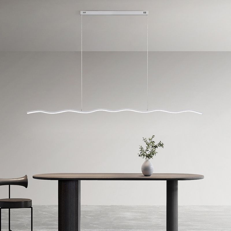 LED Pendant Lamp with Trendy Wave Design - WaveGlow